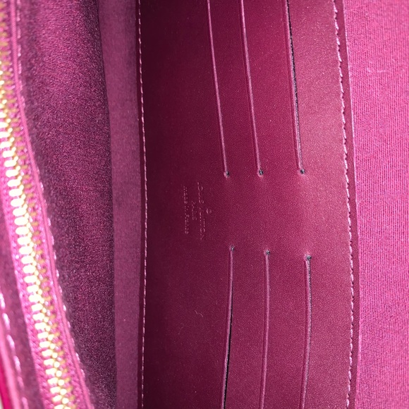 Louis Vuitton Vernis Sunset Boulevard Clutch Bag Violette Purple - Picture 10 of 12